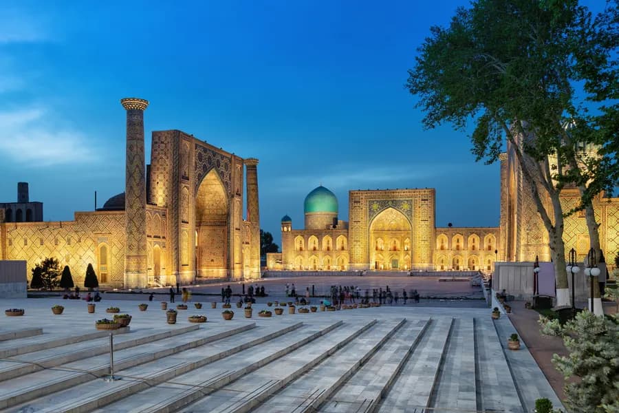 Evening after Registan